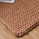 Mosain Washable Chunky Knit Blanket (NO SHEDDING) Extreme Arm Knitting Throws Pet-Friendly