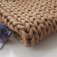 Mosain Washable Chunky Knit Blanket (NO SHEDDING) Extreme Arm Knitting Throws Pet-Friendly