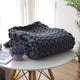 Mosain Washable Chunky Knit Blanket (NO SHEDDING) Extreme Arm Knitting Throws Pet-Friendly